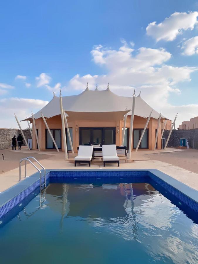 Hotel Al Badayer Retreat By Sharjah Collection à Margham Extérieur photo A tent at the resort